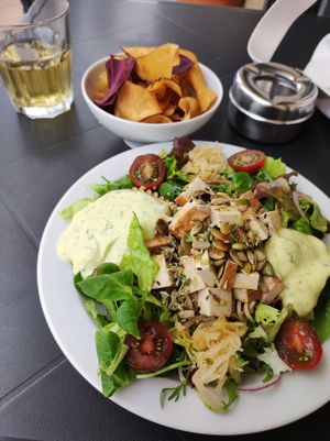  at Alfarroba Cafe in Albufeira