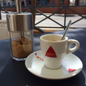 cafe at Alfarroba Cafe in Albufeira