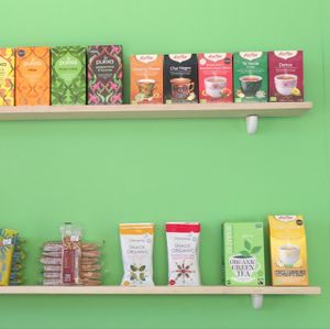 tea time at Alfarroba Cafe in Albufeira