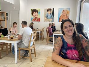 Alfarroba Cafe  at Alfarroba Cafe in Albufeira