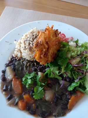 Dish of the day at Alfarroba Cafe in Albufeira