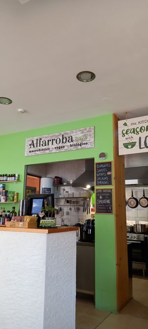  at Alfarroba Cafe in Albufeira