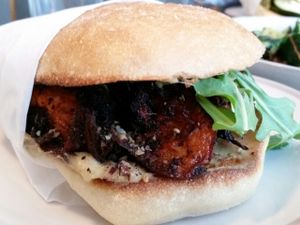 sweet potato sandwich at Erven in Santa Monica