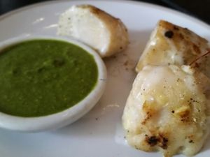 corn cake at Erven in Santa Monica