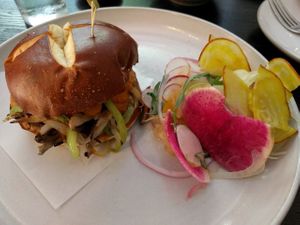 Philly sandwich at Erven in Santa Monica