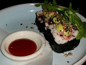 rice rolls at Erven in Santa Monica