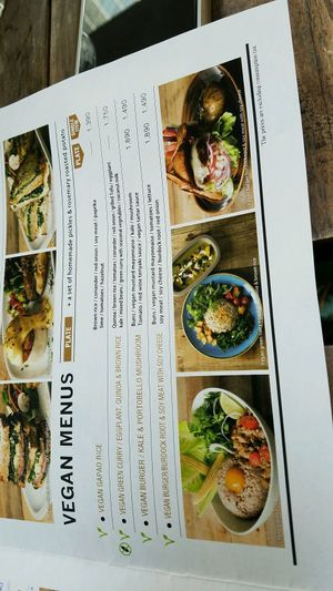 #vegan menu at Mr. Farmer - Roppongi in Tokyo