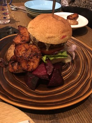 Truffle Burger at Mr. Farmer - Roppongi in Tokyo