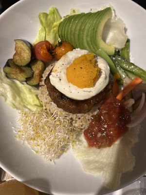Loco moco bowl   at Mr. Farmer - Shinjuku in Tokyo
