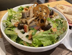 Salad  at Mr. Farmer - Shinjuku in Tokyo