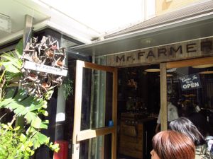 Entrance  at Mr. Farmer - Shinjuku in Tokyo