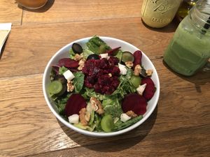 Purple Grain Salad (Vegan) at Mr. Farmer - Shinjuku in Tokyo