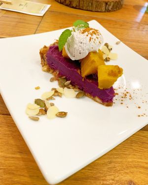 Purple sweet potato pie at Mr. Farmer - Shinjuku in Tokyo