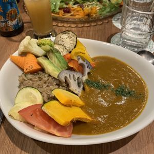 Curry at Mr. Farmer - Shinjuku in Tokyo