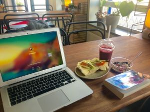 Free wifi and workspace !  at Bahlsam Living and Cafe in Ahus