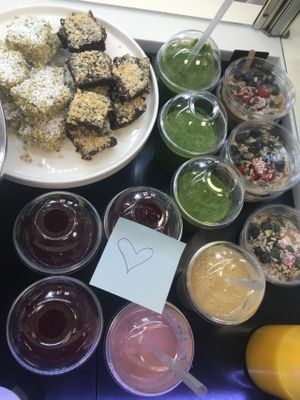 Rawbites and Smoothies  at Bahlsam Living and Cafe in Ahus