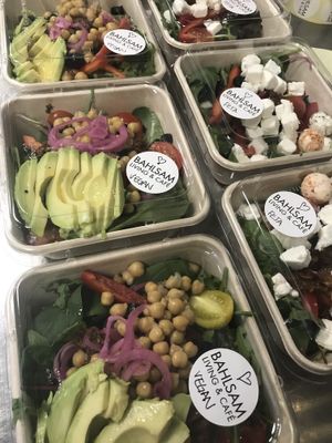 Vegan Sallad at Bahlsam Living and Cafe in Ahus