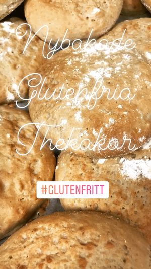 Glutenfree & Vegan! Homemade  at Bahlsam Living and Cafe in Ahus