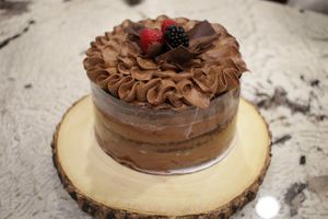 100% Organic Vegan Chocolate Fruity Preserve Cake at 4th Generation Organic Market - West in Boca Raton