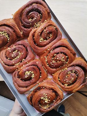 vegan baklava special at Hey Plant Bae in Edinburgh