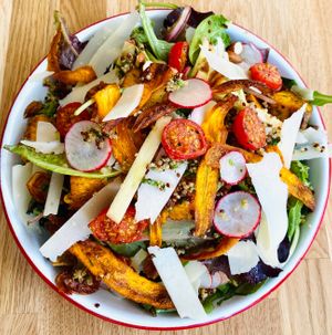 Sweet Potato Salad at Monkey in Chamonix-mont-blanc