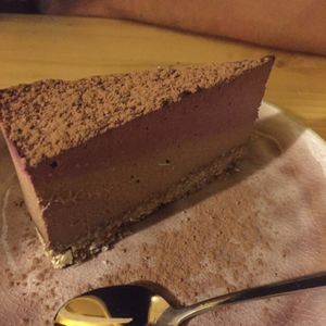 raw chocolate-cake  at SHE Bio Bistro in Sibenik