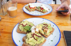 Delicious breakfast at SHE Bio Bistro in Sibenik