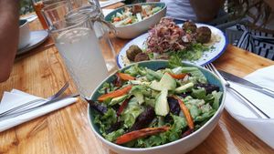 Veggie bowl at SHE Bio Bistro in Sibenik