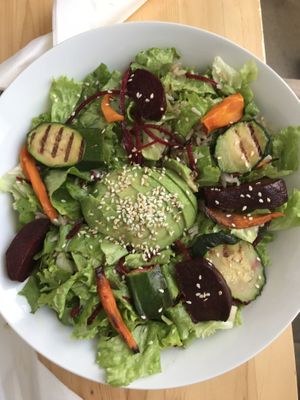 Demeter salad bowl (Vegan and gluten free) at SHE Bio Bistro in Sibenik