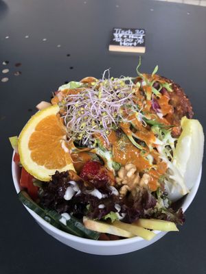 biggest bowl on the menu  at Ich Bin So Frey in Landau