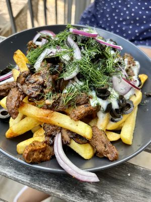 Greek Style loaded fries - Wochenspezial  at Ich Bin So Frey in Landau