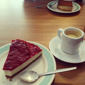 raspberry cheesecake :)) at La Face B in Lille