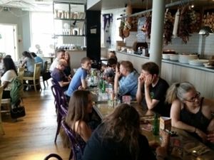 vegan meetup at Zizzi in Kingston Upon Thames