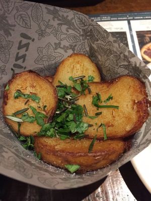 Tuscan potatoes at Zizzi in Kingston Upon Thames