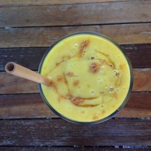 Smoothie heaven at The Veg G Table Cafe in Siem Reap