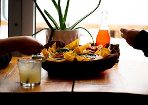 Veggie Nachos at Burrito Grill in Kimberley