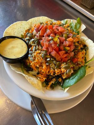Buddha Burrito Bowl- Gluten-Free and Vegan at Burrito Grill in Kimberley