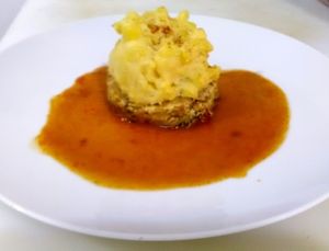 Sheperd's pie Vegan at Compose It in Narbonne