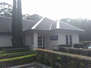 entrance at Cornerstone Courtyard Cafe in Erina
