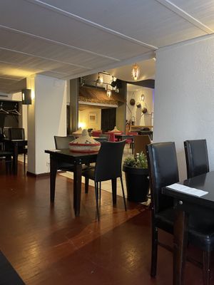 The restaurant at Abyssinia in Neuchatel