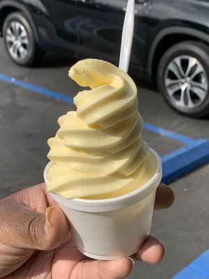 Hubby’s dole whip at The Crumb in Yucaipa