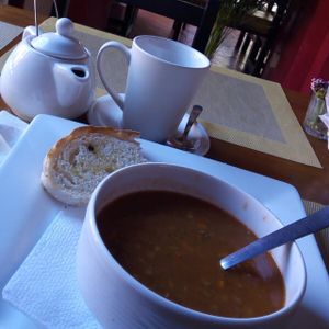 Life changing soup at Le Campane in Oaxaca
