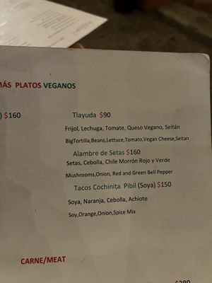   at Le Campane in Oaxaca