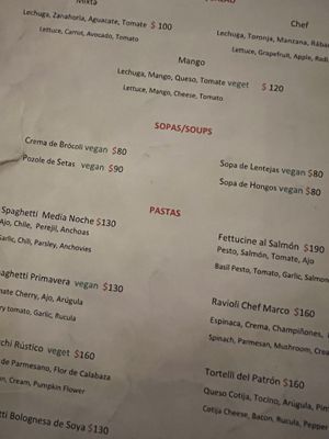   at Le Campane in Oaxaca