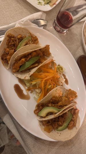 Cauliflower Taco  at Le Campane in Oaxaca