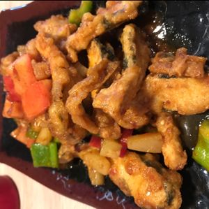 Tom Yam Fish at Veggie Village in Phoenix