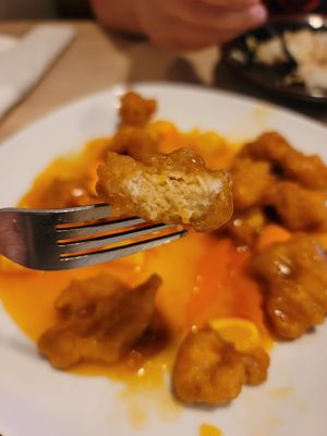 Chicken texture at Veggie Village in Phoenix