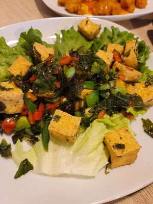 Salt & pepper tofu at Veggie Village in Phoenix