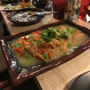 Ginger Chicken at Veggie Village in Phoenix