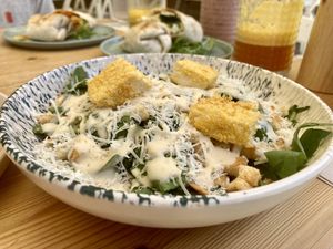 Tofu Caesar   at Cocos Deli in Mallorca